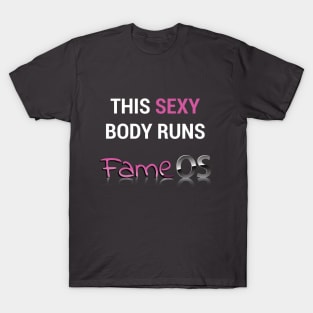 T-Shirt - Running FameOS (White Text) T-Shirt